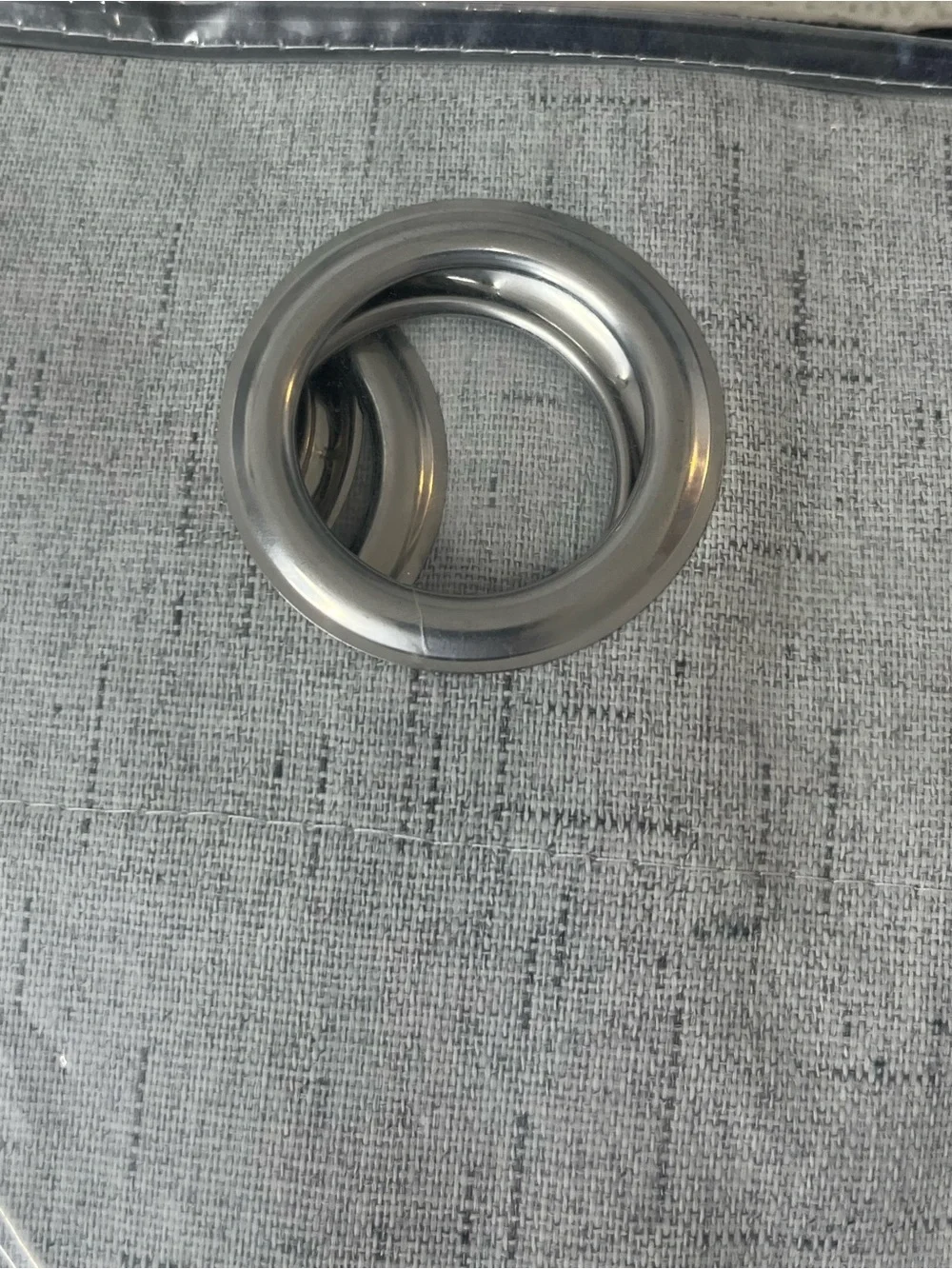 New in bag Light-Filtering Grommet Curtain 2 Panel in Glacier Gray 42x63